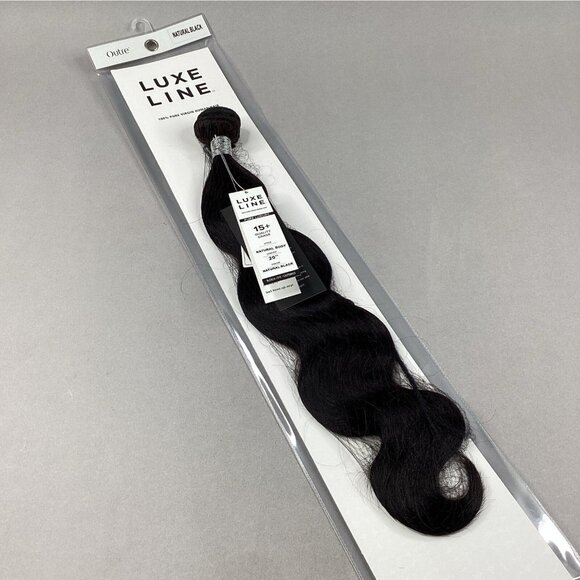 Outre Other - Natural Body 20” Natural Black 100% Pure Virgin Human Hair Extensions